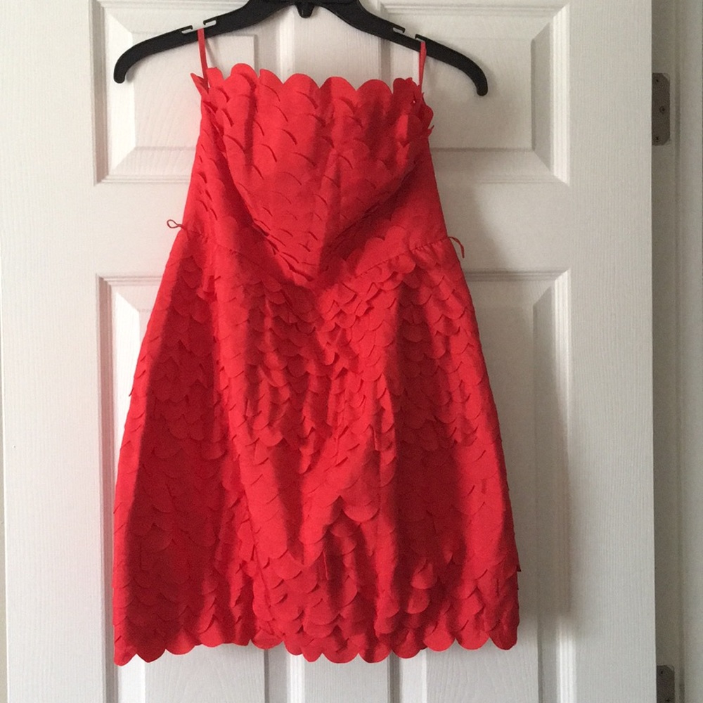 Red Petal Dress